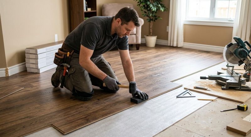 Laminate Floor Installation in Fredericksburg, VA