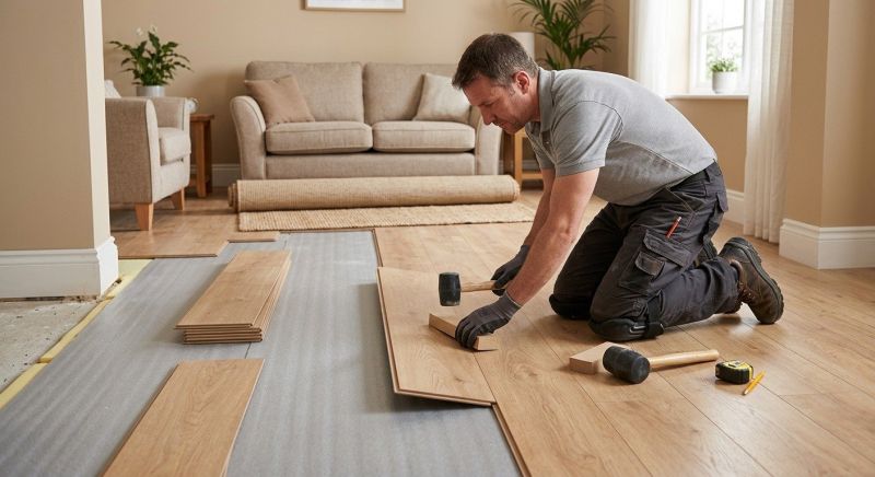 Laminate Floor Replacement in Manassas, VA
