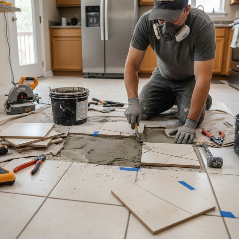 Linoleum Tile Repair