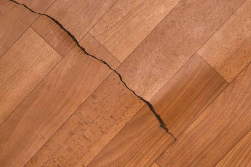Vinyl Plank Floor Repair detail