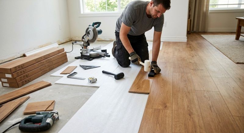 Laminate Floor Installation in Fort Wayne, IN