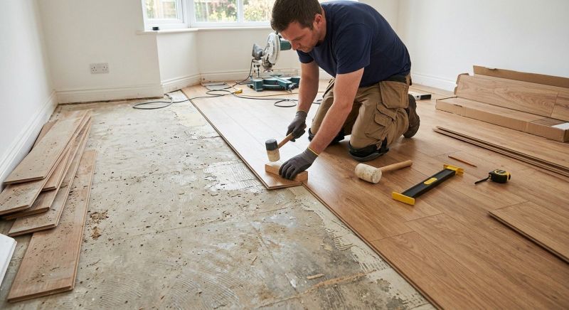 Laminate Floor Remodeling in Fredericksburg, VA