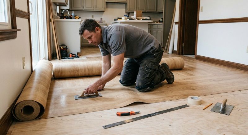 Sheet Flooring Installation in Fairfax County, VA
