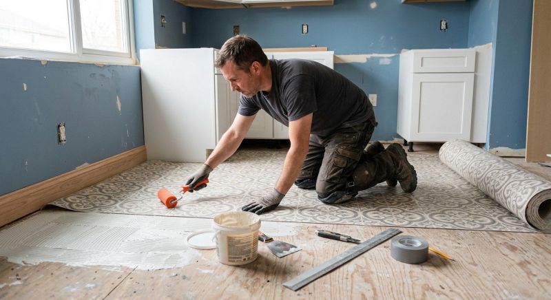 Sheet Linoleum Installation in Cincinnati, OH