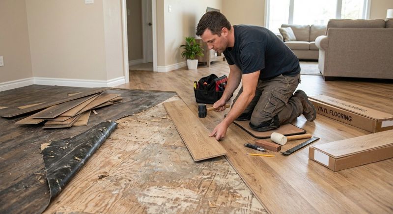 Vinyl Flooring Installation in San Antonio, TX